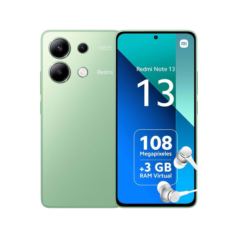 Xiaomi Redmi Note 13 128GB 6GB Mint Green DS EU - no Warranty